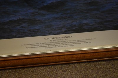 Lot 642 - Barry Walding - Signed limited edition print - 'Mackenzie's Knock'