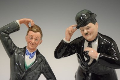 Lot 483 - Royal Doulton 'Laurel & Hardy' limited edition figures
