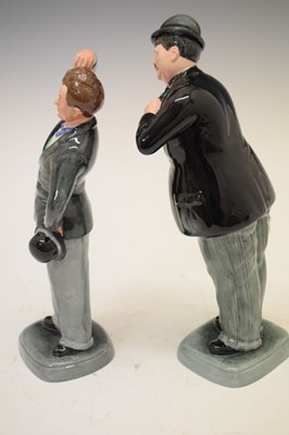 Lot 483 - Royal Doulton 'Laurel & Hardy' limited edition figures
