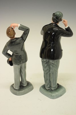 Lot 483 - Royal Doulton 'Laurel & Hardy' limited edition figures