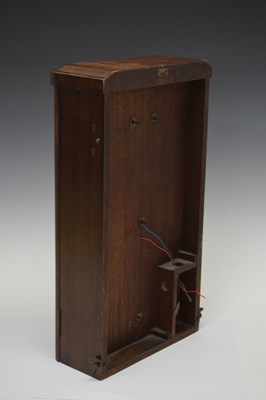 Lot 347 - French ATO electric wall clock