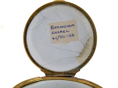 Lot 272 - Three 18th Century enamel boxes