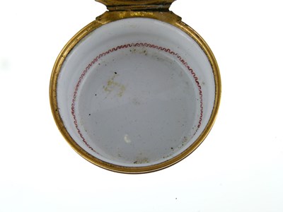 Lot 272 - Three 18th Century enamel boxes