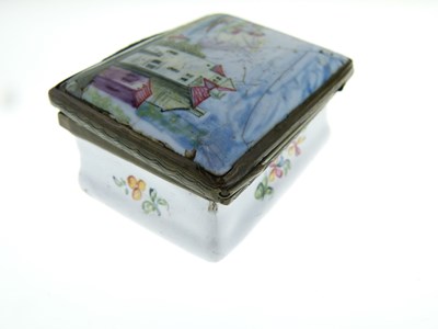 Lot 272 - Three 18th Century enamel boxes