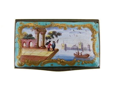 Lot 272 - Three 18th Century enamel boxes