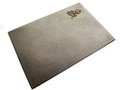 Lot 341 - George VI Royal presentation silver cigarette case