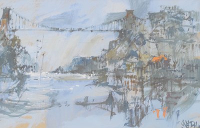 Lot 446 - John Frederick Palmer (1939-2021) - Two watercolours