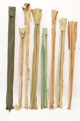 Lot 360 - Eight split cane and other fishing rods