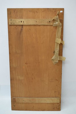Lot 774 - Chief Jimoh Buraimoh (Nigerian, b. 1943) - Figural abstract beadwork on panel