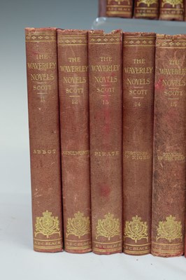 Lot 391 - 1886-1887, Sir Walter Scott, 'The Waverley Novels' - Centenary edition, complete set