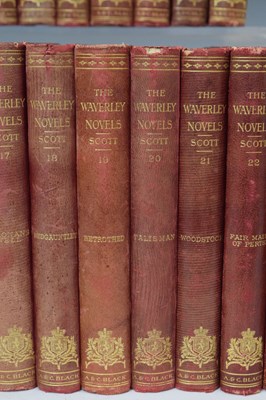 Lot 391 - 1886-1887, Sir Walter Scott, 'The Waverley Novels' - Centenary edition, complete set