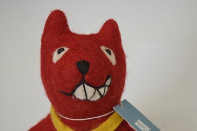 Lot 689 - Sir Grayson Perry RA (b.1960) - 'Red Alan' small plush toy