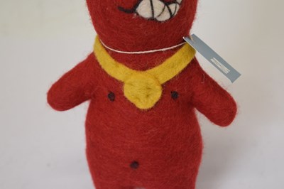 Lot 689 - Sir Grayson Perry RA (b.1960) - 'Red Alan' small plush toy