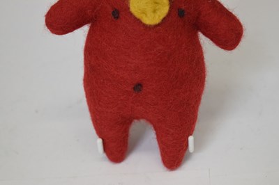 Lot 689 - Sir Grayson Perry RA (b.1960) - 'Red Alan' small plush toy
