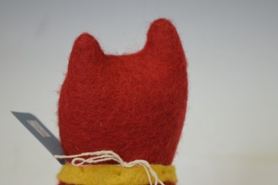 Lot 689 - Sir Grayson Perry RA (b.1960) - 'Red Alan' small plush toy