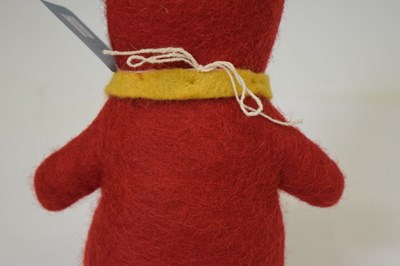 Lot 689 - Sir Grayson Perry RA (b.1960) - 'Red Alan' small plush toy