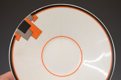 Lot 307 - Shelley Art Deco tête-à-tête tea set
