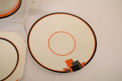 Lot 307 - Shelley Art Deco tête-à-tête tea set