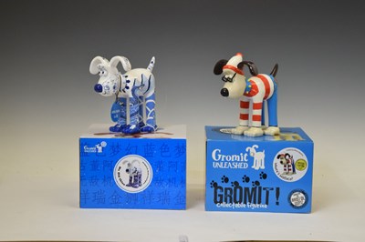Lot 422 - Aardman/Wallace and Gromit - 'Gromit Unleashed' figures