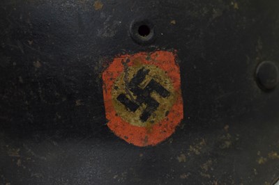 Lot 259 - Third Reich M1942 pattern German SS Police helmet