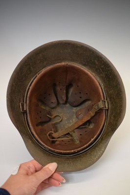 Lot 259 - Third Reich M1942 pattern German SS Police helmet
