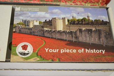Lot 437 - 'Blood Swept Lands and Seas of Red' - Ceramic poppy by Paul Cummins