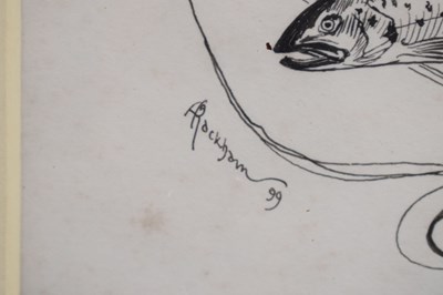 Lot 341 - Arthur Rackham RWS (British, 1867-1939) - Two pen and ink sketches