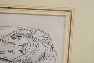 Lot 341 - Arthur Rackham RWS (British, 1867-1939) - Two pen and ink sketches