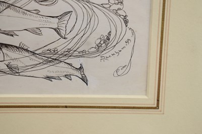 Lot 341 - Arthur Rackham RWS (British, 1867-1939) - Two pen and ink sketches