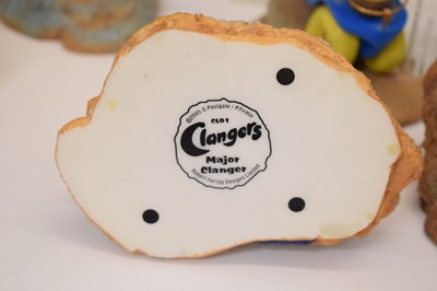 Lot 292 - Robert Harrop - Collection of seventeen 'Clangers' resin figures