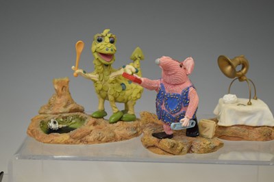 Lot 292 - Robert Harrop - Collection of seventeen 'Clangers' resin figures