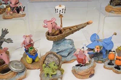Lot 292 - Robert Harrop - Collection of seventeen 'Clangers' resin figures
