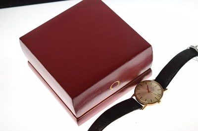 Lot 160 - Omega - Gentleman's vintage 9ct gold cased automatic wristwatch