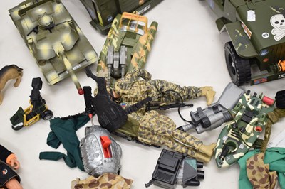 Lot 422 - Ten 1990s Hasbro Action Man figures and accessories