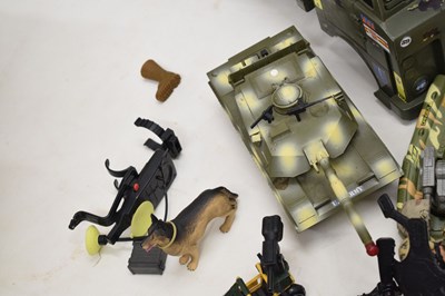 Lot 422 - Ten 1990s Hasbro Action Man figures and accessories