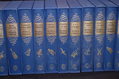 Lot 282 - Patrick O'Brian - Folio Society - complete set of Aubrey / Maturin books