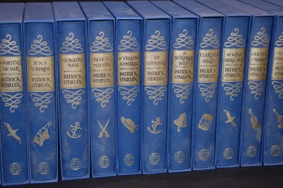 Lot 282 - Patrick O'Brian - Folio Society - complete set of Aubrey / Maturin books