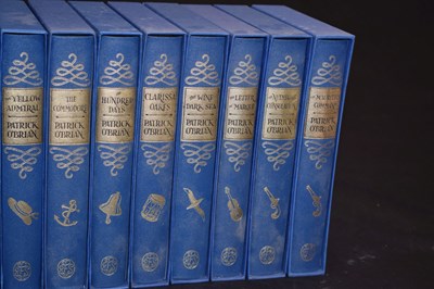 Lot 282 - Patrick O'Brian - Folio Society - complete set of Aubrey / Maturin books