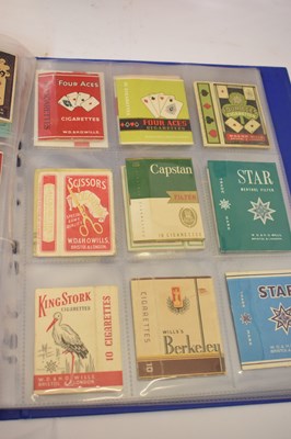Lot 329 - Collection of vintage cigarette packets