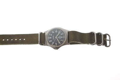 Lot 101 - CWC Cabot Watch Co - British military issue G10 wristwatch