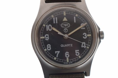 Lot 101 - CWC Cabot Watch Co - British military issue G10 wristwatch