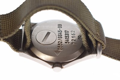 Lot 101 - CWC Cabot Watch Co - British military issue G10 wristwatch