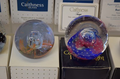 Lot 571 - Collection of twenty Caithness glass paperweights