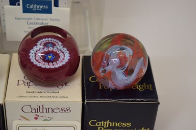Lot 571 - Collection of twenty Caithness glass paperweights