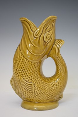 Lot 186 - Vintage Dartmouth Pottery (Devon) 'Gluggle' fish jug