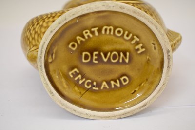 Lot 186 - Vintage Dartmouth Pottery (Devon) 'Gluggle' fish jug