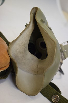 Lot 310 - Cold War era RAF British pilot's flight helmet
