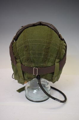Lot 310 - Cold War era RAF British pilot's flight helmet