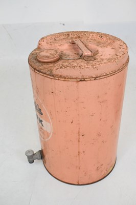 Lot 315 - Aladdin Pink Paraffin sign and drum dispenser