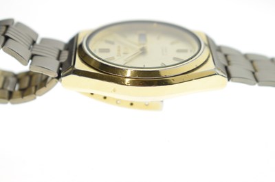 Lot 219 - Seiko - 5 two-tone bracelet watch